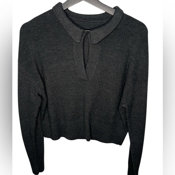 Lululemon Merino Wool Blend Sweater | gray | Size: M - Picture 3 of 4
